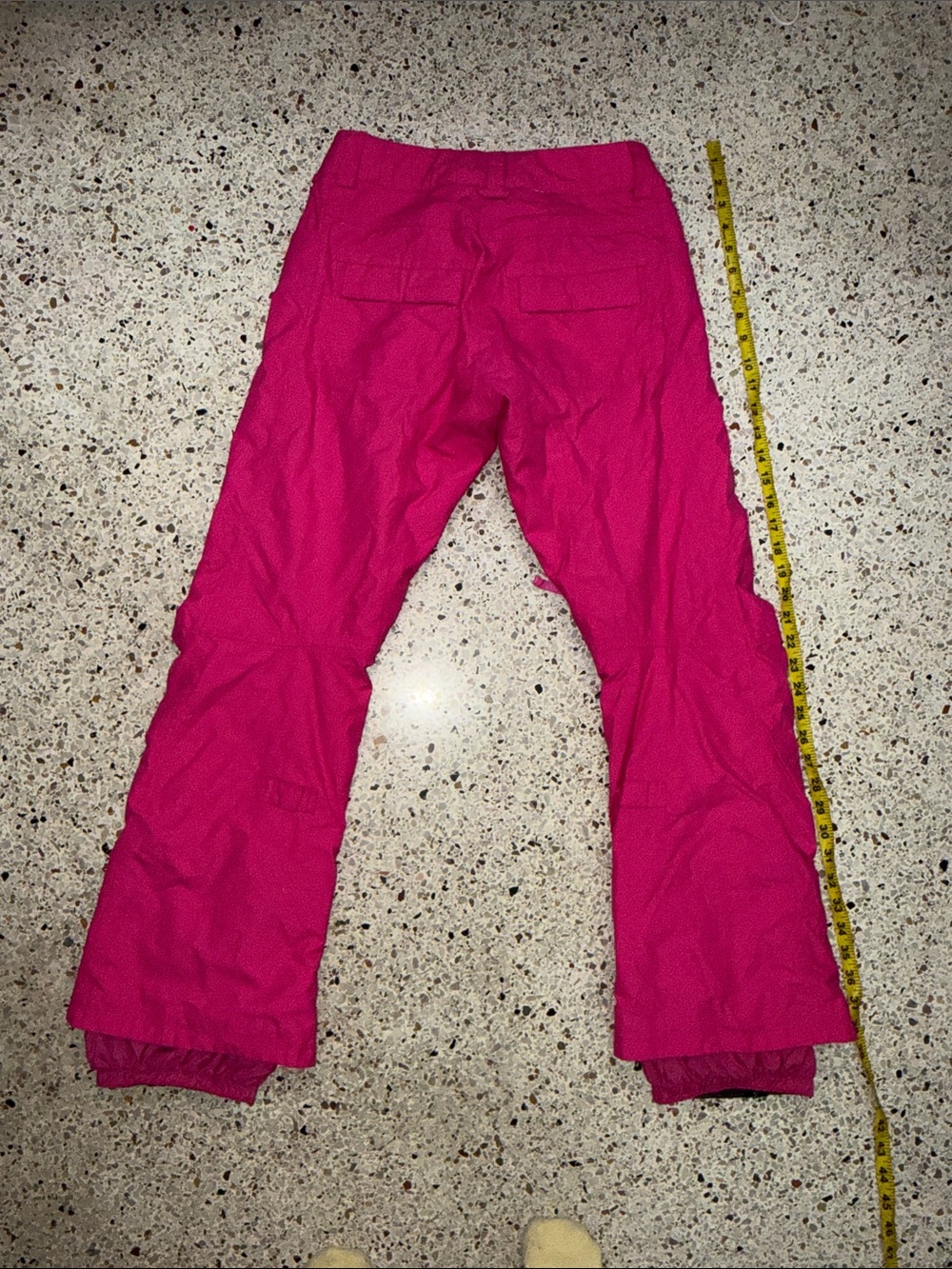 Burton Dry Ride hot pink ski pants XS